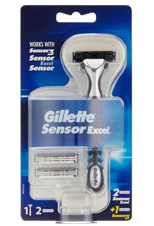 Gillette Razor Sensor Excel + 3 blades